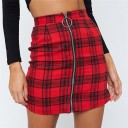 Women's Mini Skirt with Zip 4