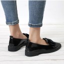 Women's Moccasins with Bow J1132 7