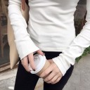 Women's Off-Shoulder T-Shirt A817 9