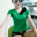 Women's Off-Shoulder T-Shirt 5