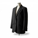 Women's Oversized Blazer Extended Loose Fit Lapels Button Closure Pockets Polyester and Cotton For Work and City 4