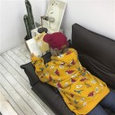 Women's Oversized Hoodie All-over Dinosaur and Comic Bubble Print Kangaroo Pocket Drawstring Polyester and Cotton 6