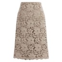 Women's Pencil Skirt with Floral Lace 6