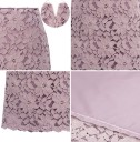 Women's Pencil Skirt with Floral Lace 8