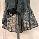 Women's Pencil Skirt with Lace and Ruffles 6