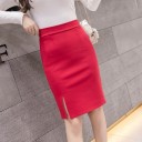 Women's Pencil Skirt with Slit G62 2