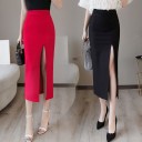 Women's Pencil Skirt with Split A1938 5