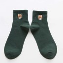 Women's Plain Socks 5