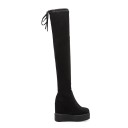 Women's Platform Boots - Black 7