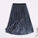 Women's Pleated Midi Skirt A1987 7