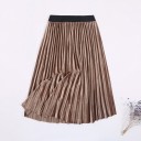 Women's Pleated Midi Skirt A1987 4