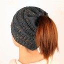 Women's Ponytail Beanie J491 28