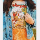 Women's Printed T-Shirt B367 13