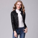 Women's Quilted Jacket with Pattern J2345 6