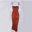 Women's Ruched Dress 4