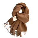 Women's Scarf 135–175 cm Plain Soft Wool Scarf with Fringed Ends Elegant Warm Fashion Accessory Suitable for Autumn and Winter 7