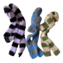 Women's Scarf 135–175 cm Striped Acrylic Scarf Warm Soft Fashion Accessory for Autumn and Winter Stylish Comfortable Scarf for Everyday Elegant Wear 7