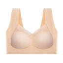 Women's Seamless Bra with Wide Straps Elastane Nylon for Everyday Wear without Discomfort and Visible Seams 2