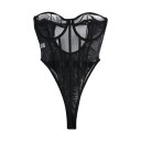 Women's Sheer Bodysuit B700 3