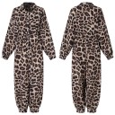 Women's Shirt Jumpsuit with Long Sleeves 8