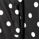 Women's Short Coat with Polka Dot Pattern, Button Fastening, Long Sleeves, Stand Collar, Adjustable Hem, Side Pockets, Casual for City 29
