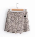 Women's Shorts with Snake Pattern A709 2