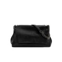 Women's Shoulder Bag with Flap Faux Leather with Quilted Panels Chain Strap with Shoulder Pad Metal Fastening 30 x 18 x 13.5 cm 5
