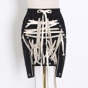 Women's Skirt with Laces 3
