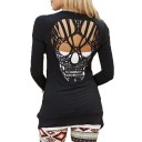 Women's Skull Cardigan 1