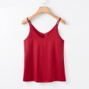 Women's Sleeveless Top with Neckline 11