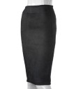 Women's Slim Skirt with Split at the Back J3107 2