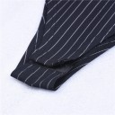 Women's Slim Striped Bodysuit 4