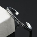 Women's Solid Open Bracelet 2