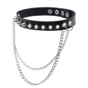 Women's Spiked Choker Necklace 4