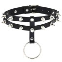 Women's Spiked Choker Necklace 5