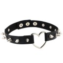 Women's Spiked Choker Necklace 8