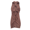 Women's Sports Jumpsuit with Straps and Shorts with Zip at the Neck Plain Fitness Jumpsuit Made of Nylon and Spandex 10