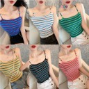 Women's Striped Crop Top 11