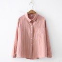 Women's Striped Long Sleeve Shirt 3