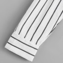 Women's Striped Off-the-Shoulder Shirt 8