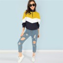 Women's Striped Sweatshirt B20 4