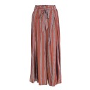 Women's Striped Trousers with Slit 3