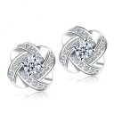 Women's Stud Earrings with Stones A1728 1