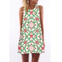Women's Summer Dress with Print A740 23