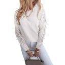 Women's Sweater with Exposed Back 2