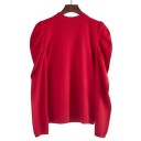 Women's Sweater with Gathered Sleeves 2