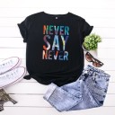 Women's T-shirt with Colourful Print B190 4