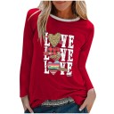 Women's T-shirt with LOVE Print 3
