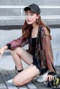 Women's Transparent Jacket P1431 8