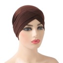 Women's Turban with Crossed Design in Lycra, Elastic Headwear for Everyday Use and Social Occasions 4